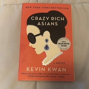 Crazy Rich Asians Novel by Kevin Kwan - Orange Cover